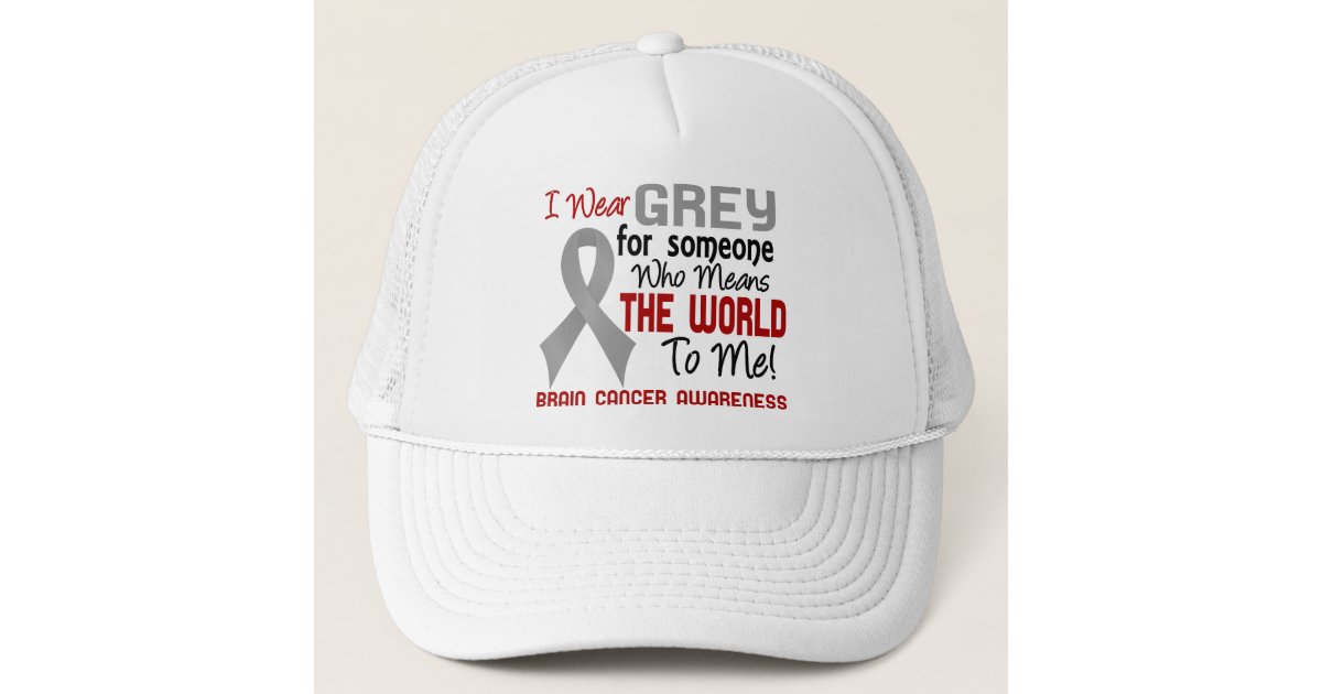 Brain Cancer Awareness Baseball Cap