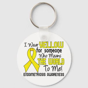Means The World To Me 2 Endometriosis Keychain