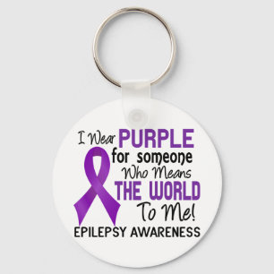 Means The World To Me 2 Epilepsy Keychain