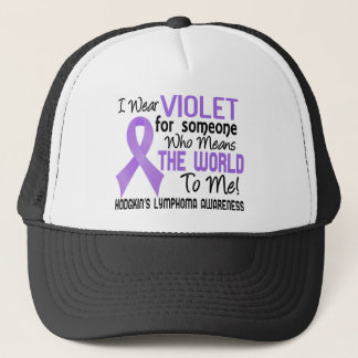Means The World To Me 2 Hodgkin's Lymphoma Trucker Hat