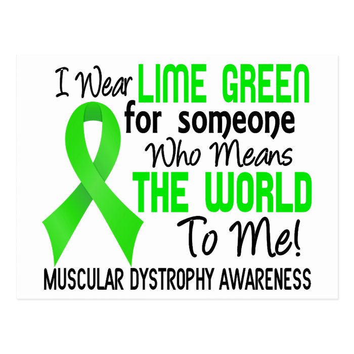 Means The World To Me 2 Muscular Dystrophy Post Cards