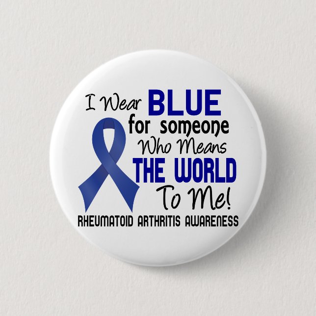 Means The World To Me 2 Rheumatoid Arthritis Button (Front)