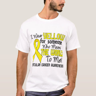 Means The World To Me 2 Testicular Cancer T-Shirt