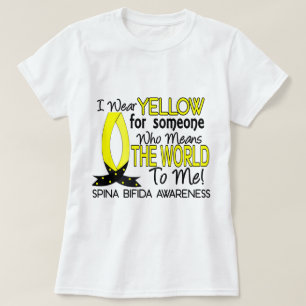 Means World To Me 1 Spina Bifida T-Shirt