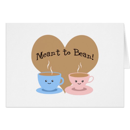 Meant to Bean Cards (Front Horizontal)