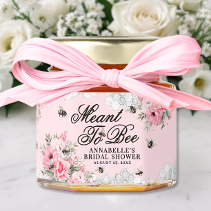 Meant To BEE Bridal Shower Honey Jar Favors