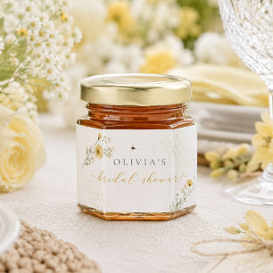Meant to Bee Bridal Shower Honey Jar Favors