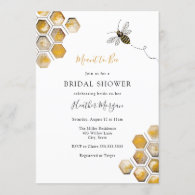 Meant to Bee Bridal Shower Invitation