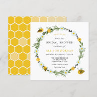 Meant to Bee Bridal  Shower Invitation