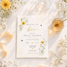 Meant to Bee Bridal Shower 