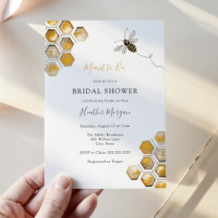 Meant to Bee Bridal Shower Invitation