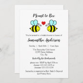 Meant to Bee - Bridal Shower Invitation (Front/Back)