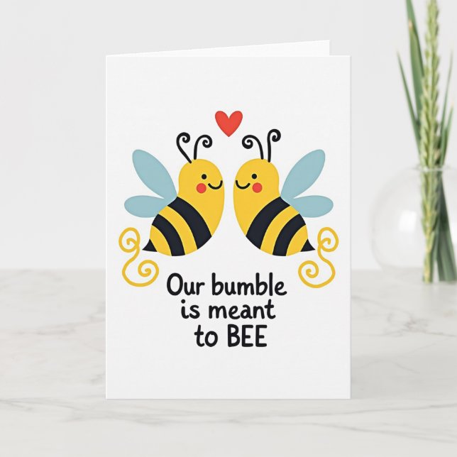 Meant To Bee Card (Front)