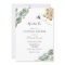 Meant to Bee Eucalyptus Couples Shower Invitation
