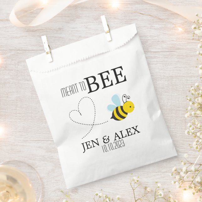 Meant To Bee Favor Bag (Clipped)