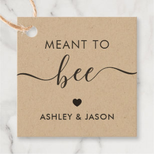 Wedding Favor Tags | Zazzle