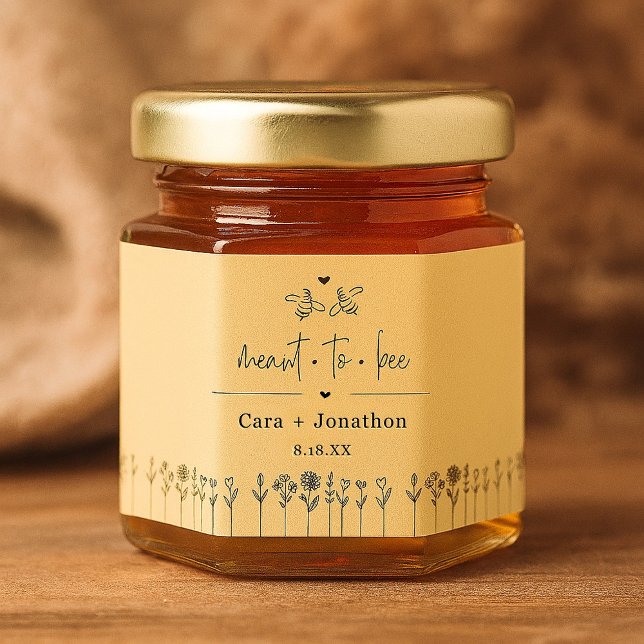 Meant to Bee Honey Jar Favors (Creator Uploaded)