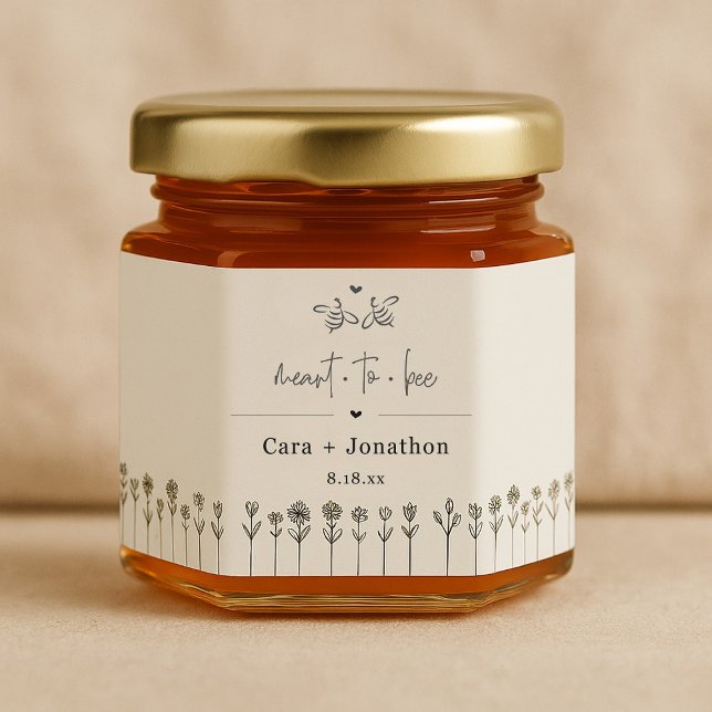 Meant to Bee Honey Jar Favors (Creator Uploaded)
