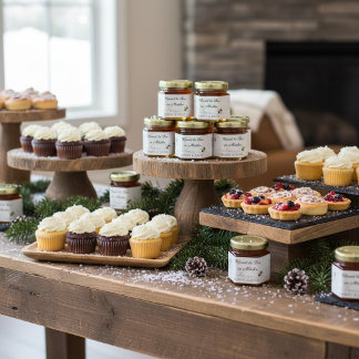 “Meant to Bee in Alaska” Personalized  Honey Jar Favors