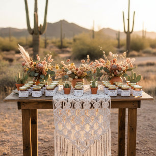 “Meant to Bee in Arizona” Personalized Honey Jar Favors