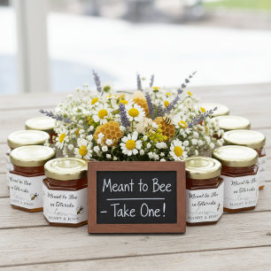 “Meant to Bee in Florida” Wedding Favor Honey Jar Favors