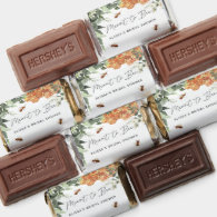 Meant to Bee Orange Blossom Honeybee Bridal Shower Hershey's Miniatures