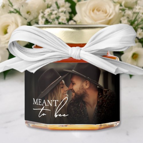 Meant To Bee Photo Honey Jar Favors