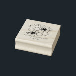 Meant to Bee Wedding Favor Rubber Stamp<br><div class="desc">A custom-designed honey wedding favor stamp featuring black and white bee on honeycomb design—Ideal for a bee-themed wedding. This rubber stamp features a pair of rustic bees making honey together. Personalize with bride and groom's name and wedding date. Perfect for adding a sweet touch to a honey jar wedding favor/gift...</div>