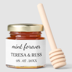 Meant to Bee Wedding Honey Jar Favor Favors