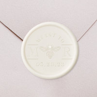 Meant to Bee Wedding Monogram Save the Date