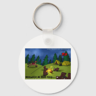 Meanwhile @ Boot Camp Funny Tees Cards Gifts Etc Keychain