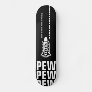 Meanwhile in Space Skateboard Deck
