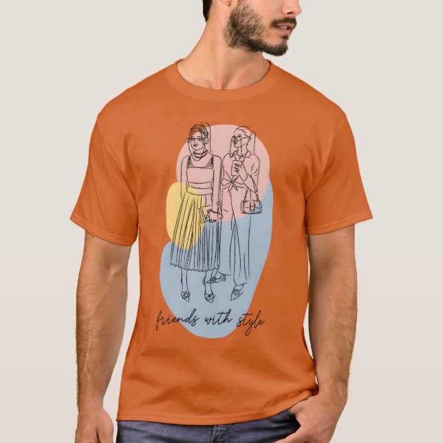 meap fashion friends friends T-Shirt (Front)