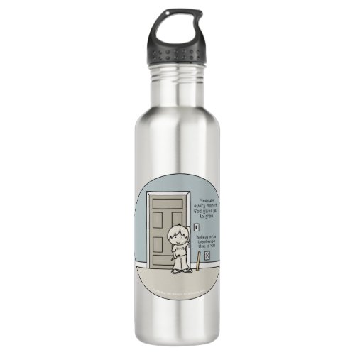 Measurable Moments Stainless Steel Water Bottle