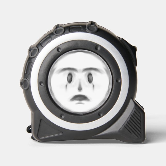Measure of Concern – The Worried Tool Tape Measure (Front)