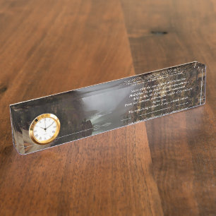 Measure of Success Inspirational Name Plate