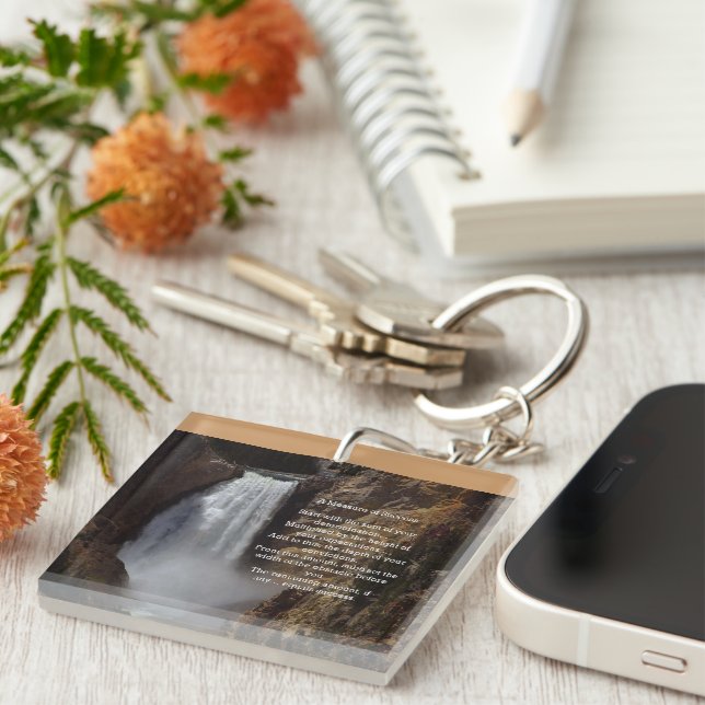 Measure of Success Keychain (Front Right)