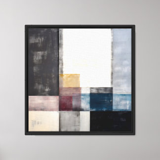Measured Confluence Canvas Print