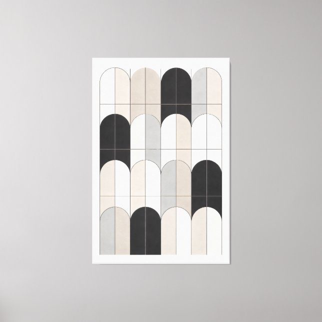Measured Silence Canvas Print (Front)