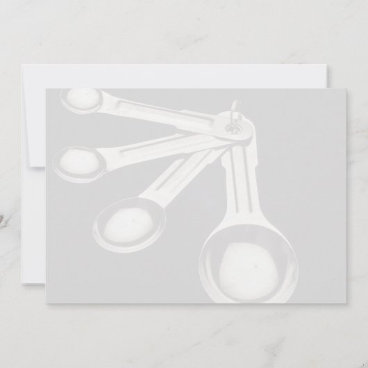 Measuring spoons of different size (Back)