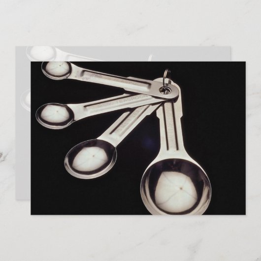 Measuring spoons of different size (Front/Back)