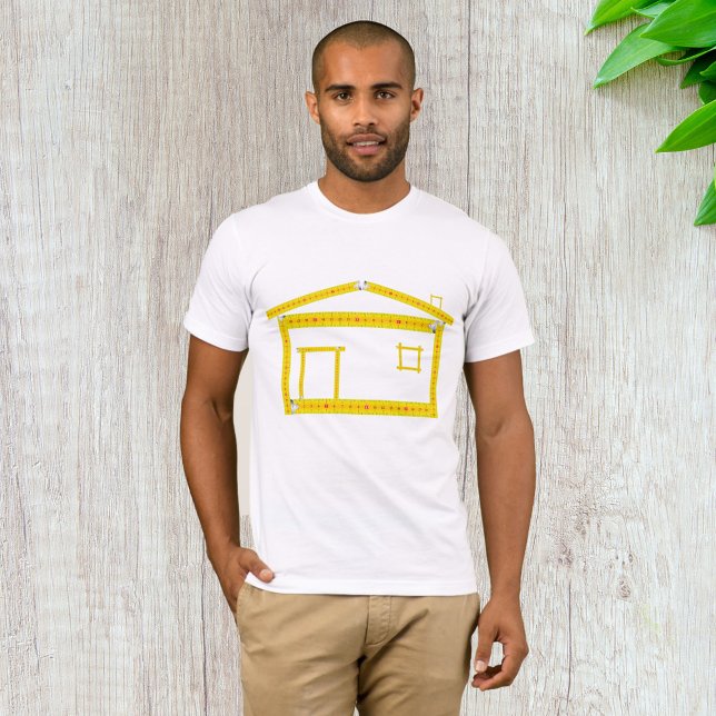 Measuring Tape House Mens T-Shirt (Creator Uploaded)