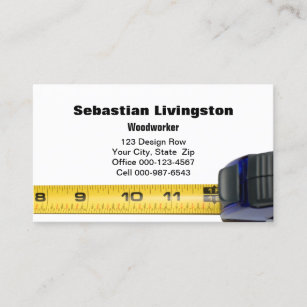 Tailors Measuring Tape Sewing Mini Business Card