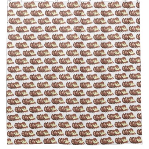 Meat and Potatoes Meatloaf Mushroom Gravy Diner Shower Curtain