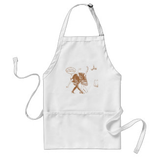 Meat ball adult apron