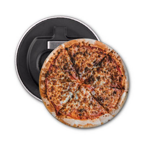 Meat Cheese Pizza Bottle Opener