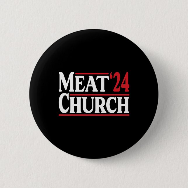 Meat Church 24 Bbq  Button (Front)