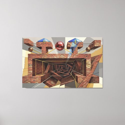 Meat Grinder Canvas Print