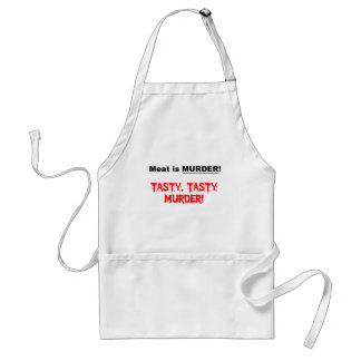 Meat is Murder Adult Apron