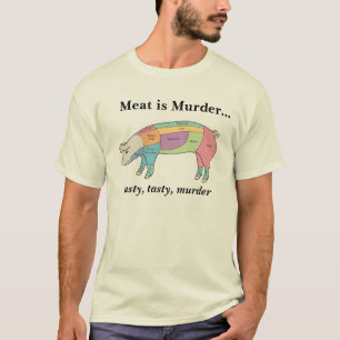 Meat is Murder - Hog T-Shirt